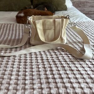 BDG cream mini bag
